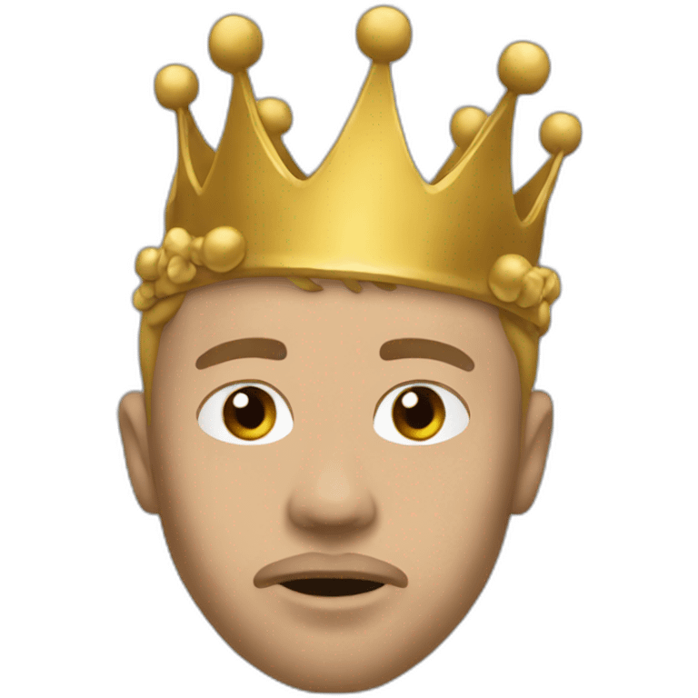 rap-crown emoji