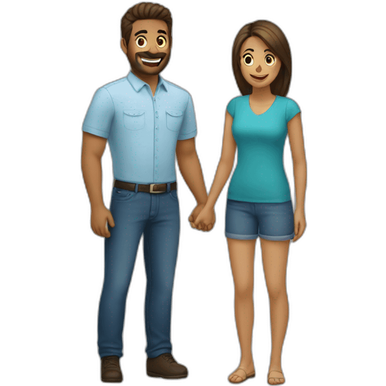 Me and my wife emoji