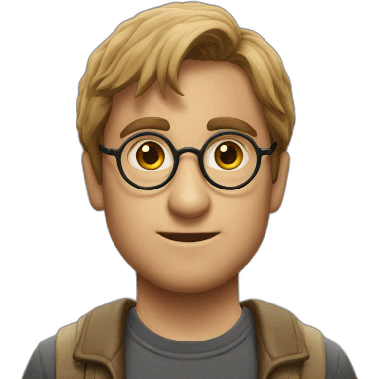 Harry Potter in Jurassic park emoji