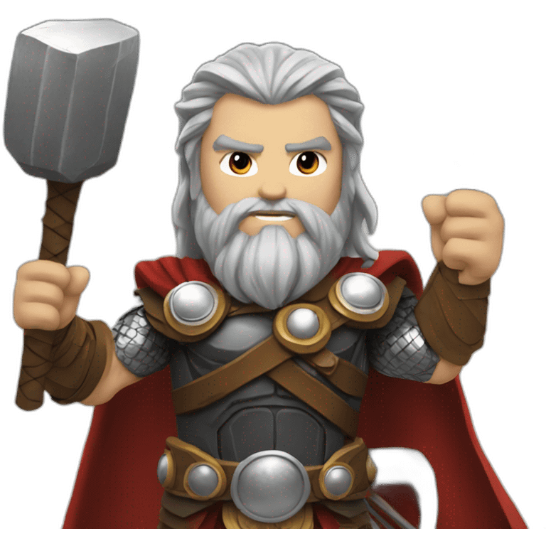 thor god of war emoji