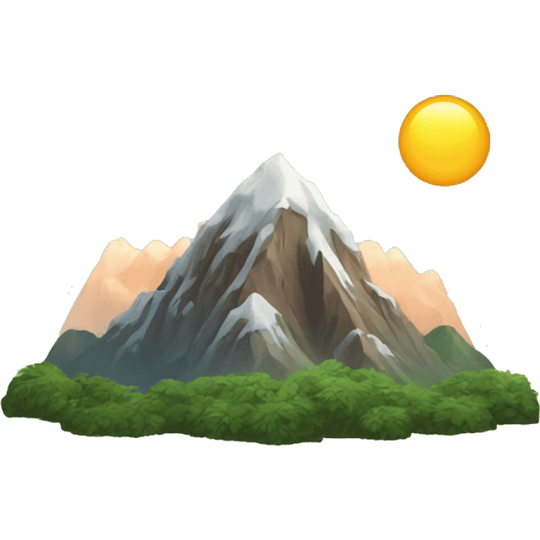 mountain emoji