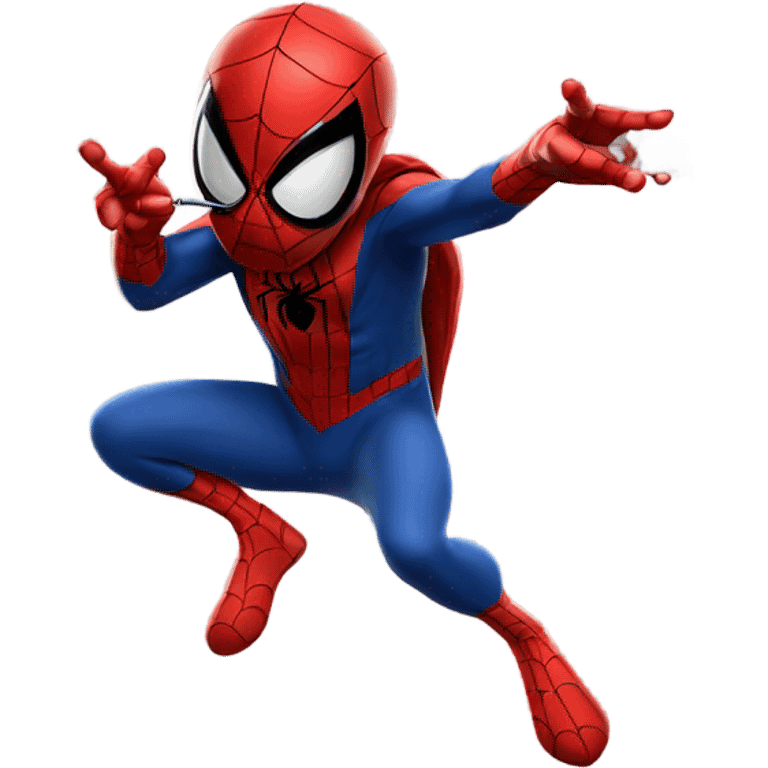 Twin Spider-Man vaping emoji