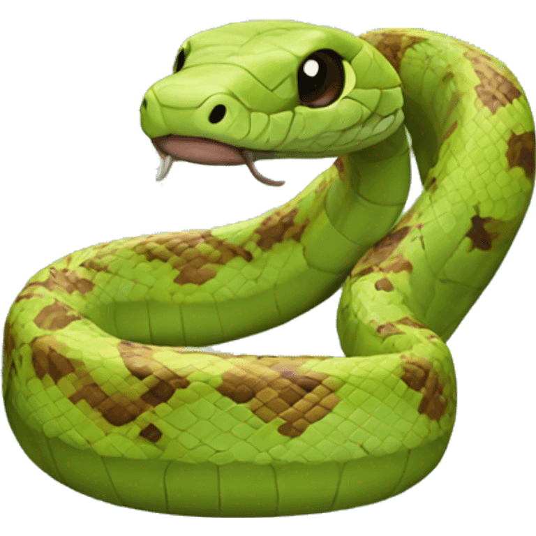 coquette snake  emoji