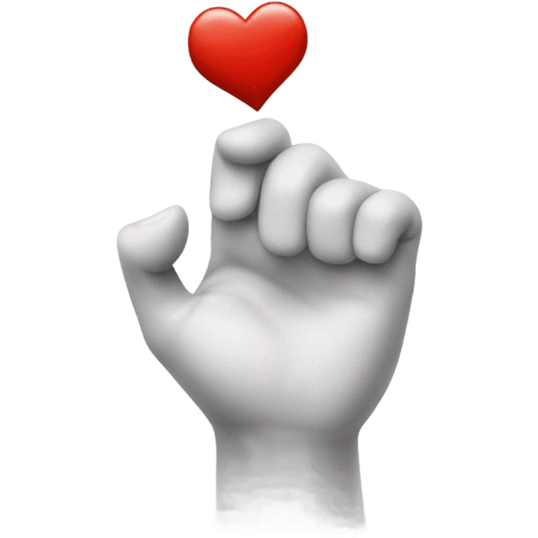  emoji-style hand making the "chef's kiss" gesture, with a small heart near the fingertips emoji