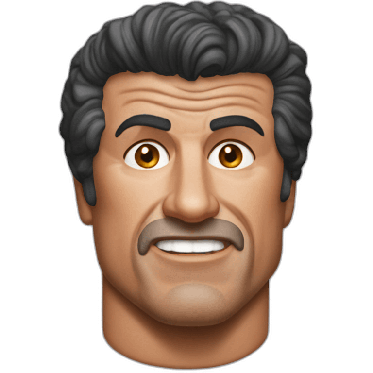 rocky Sylvester Stallone emoji