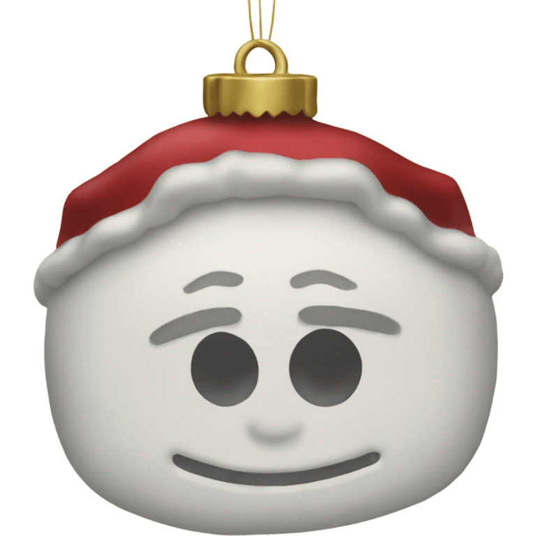 old Christmas ornament  emoji