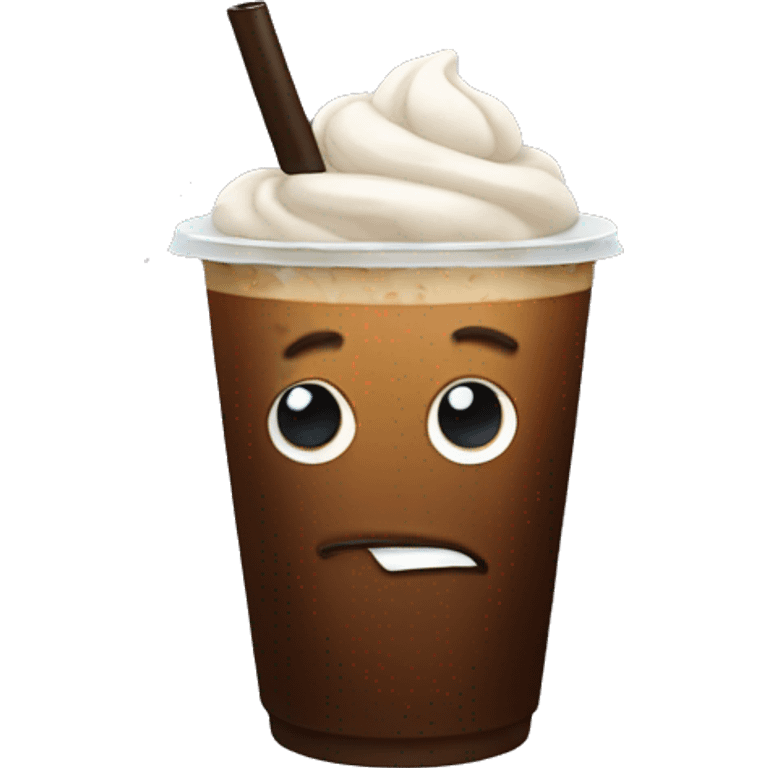 Iced coffe emoji