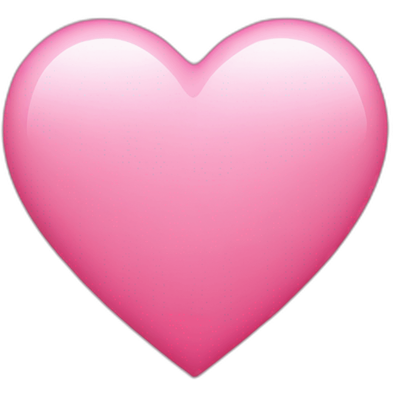 Pink heart emoji