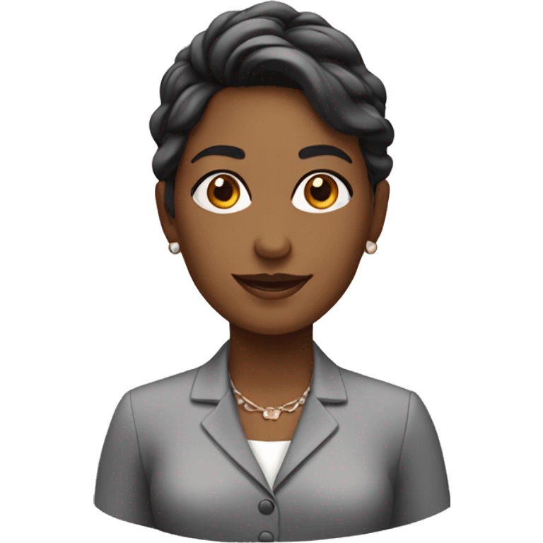 personal and sweet HR lady emoji