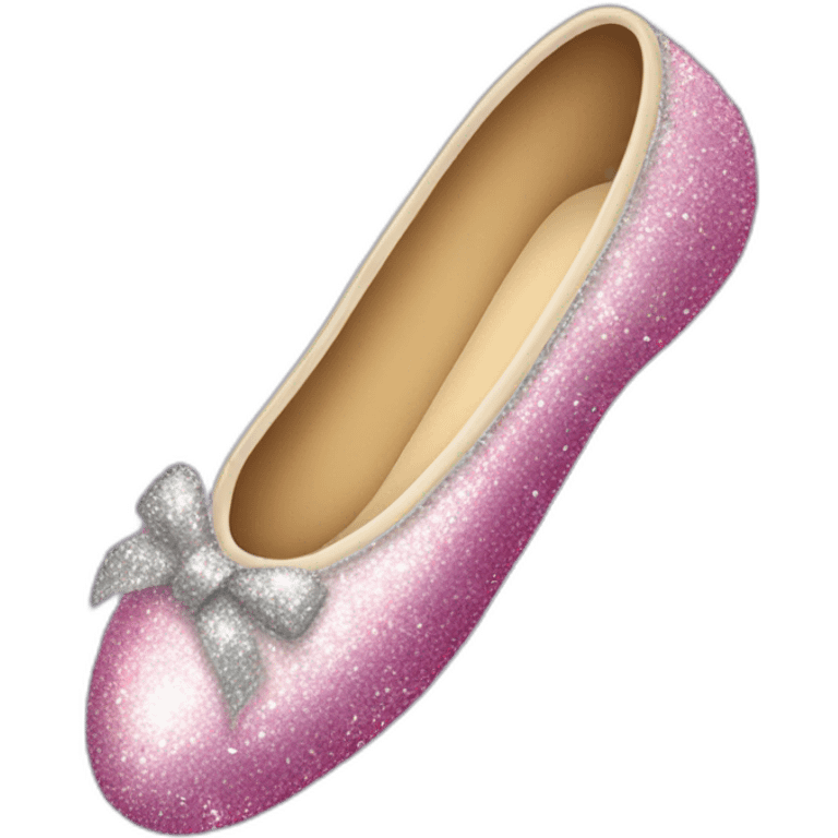 ballet slipper with sparkles emoji