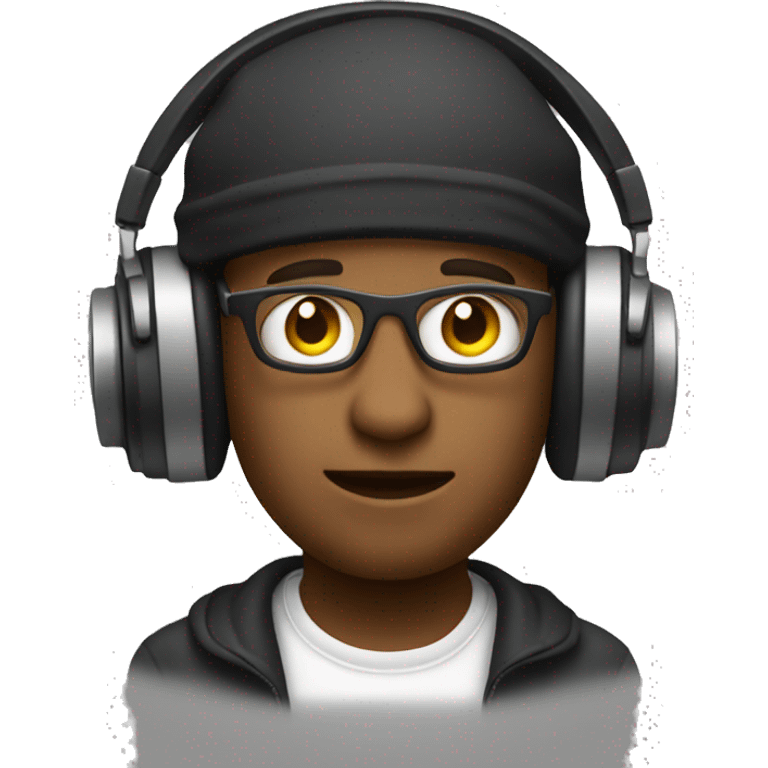 One mono Dj emoji