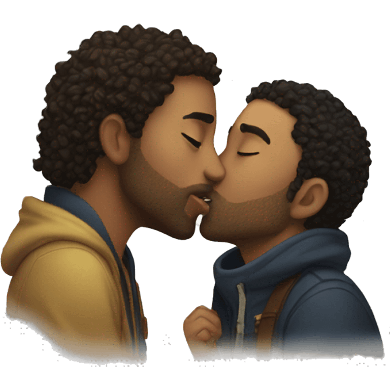 Tarinyada kissing Bryn  emoji