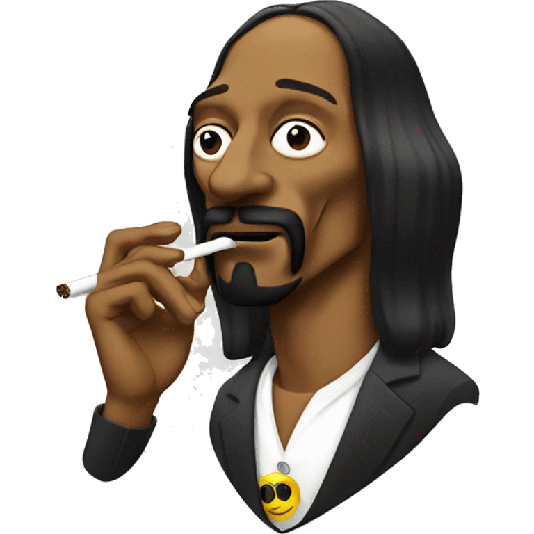 snoop dog smoking emoji