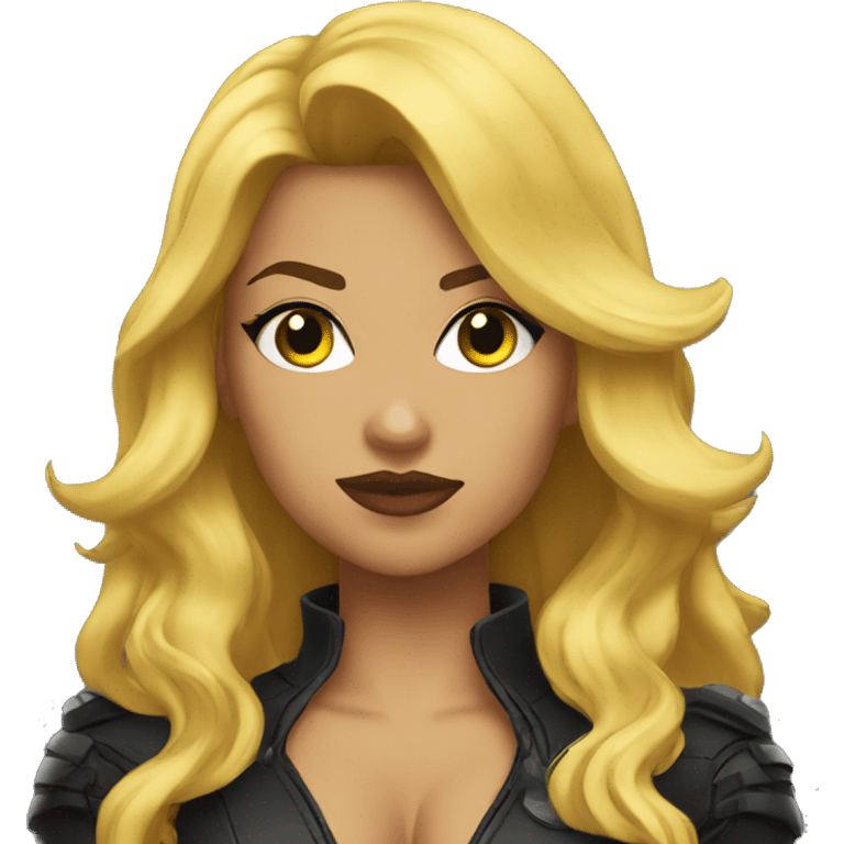 Black Canary emoji