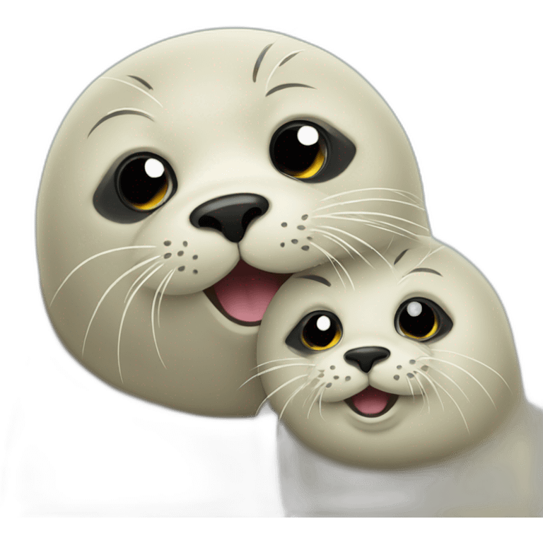 seal with is mother emoji