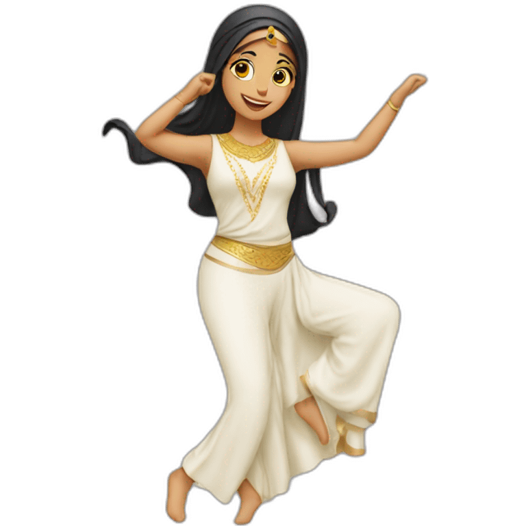 danse arabe femme emoji