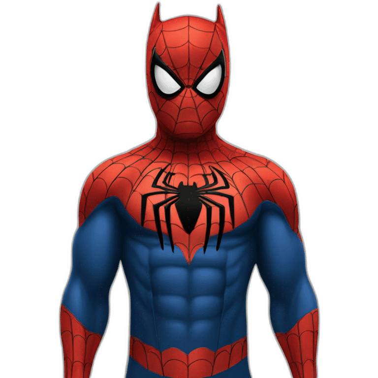 Spiderman Batman emoji