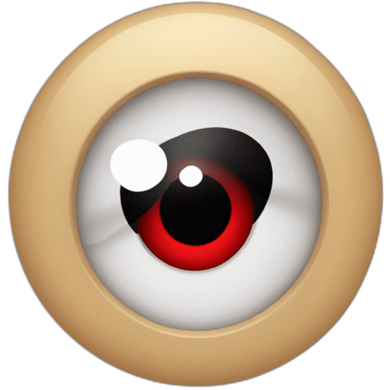 Sharingan eyes owner in present time emoji