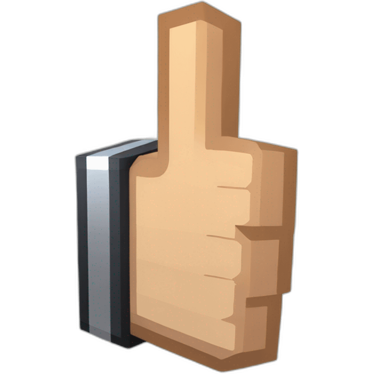 THUMB UP MINECRAFT emoji