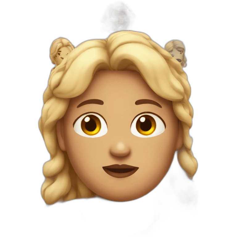 Overweight woman like they really are emoji