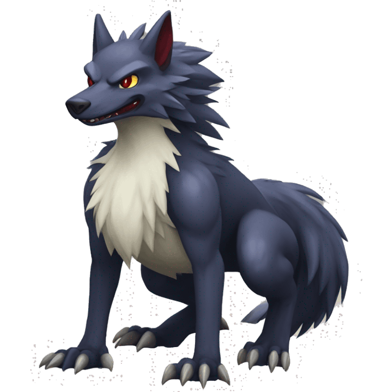 Nargacuga-Sergal-Zoroark full body emoji