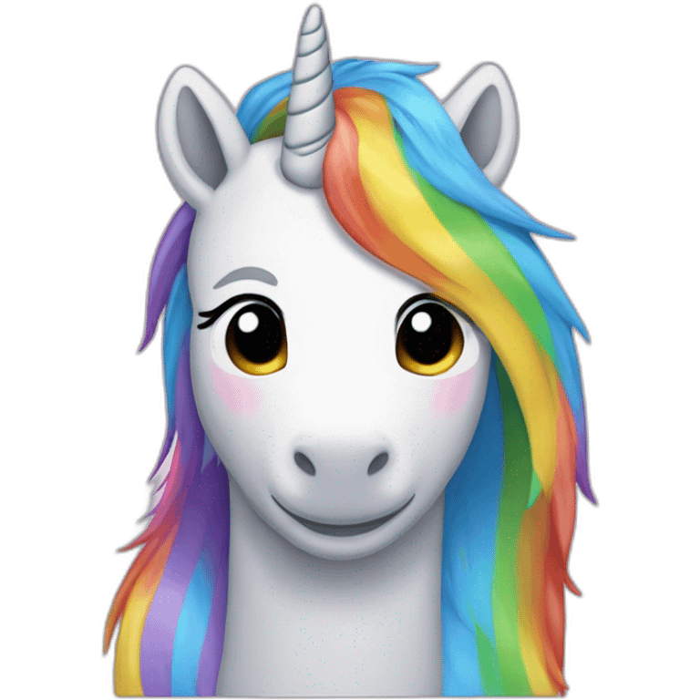 Licorne arc-en-ciel emoji