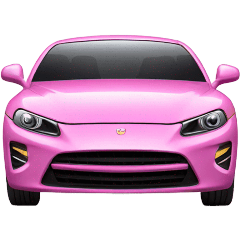 Pink car emoji