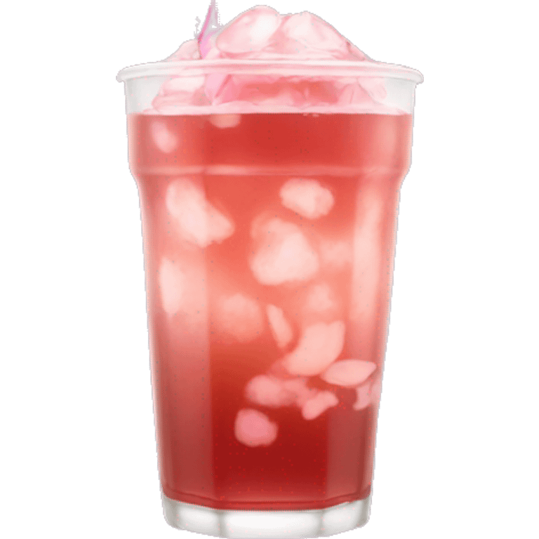 cherry blossom ice tea emoji