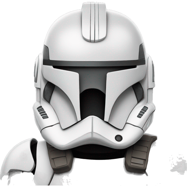 Clone trooper from Star Wars phase 1 emoji