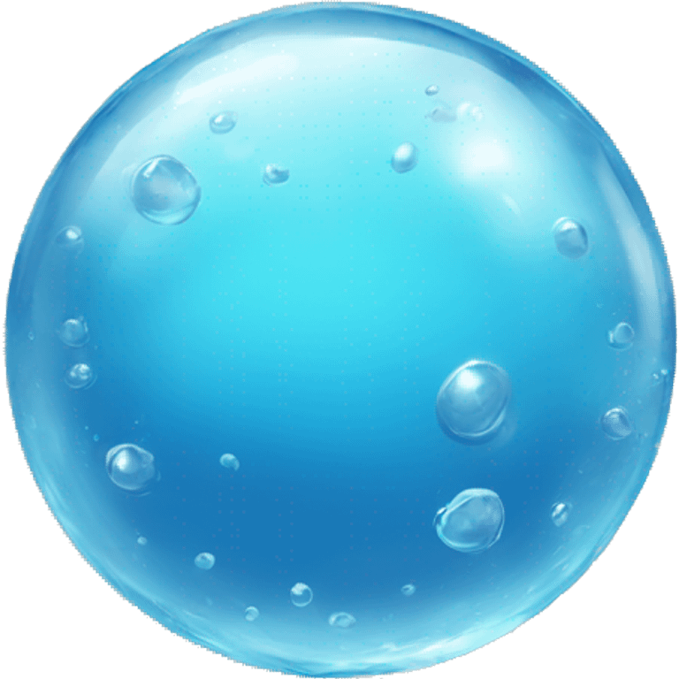 Orb of water emoji