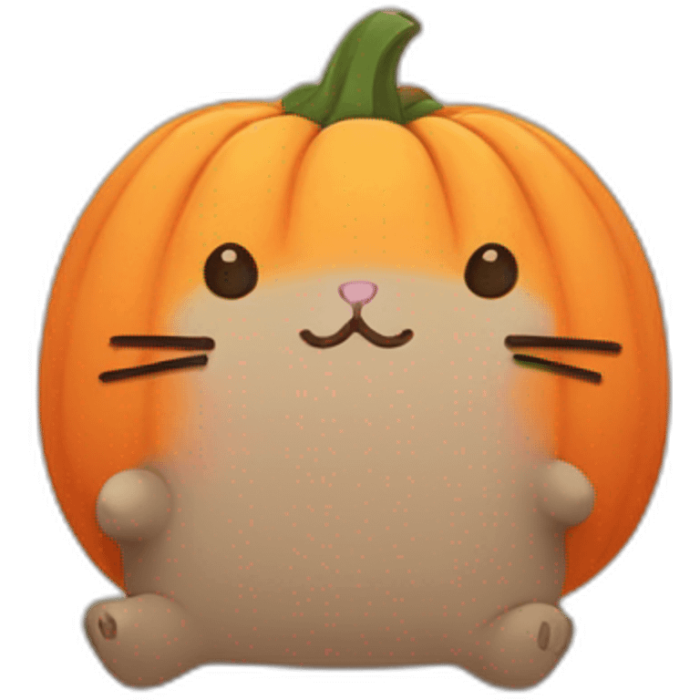 pumkin pusheen emoji