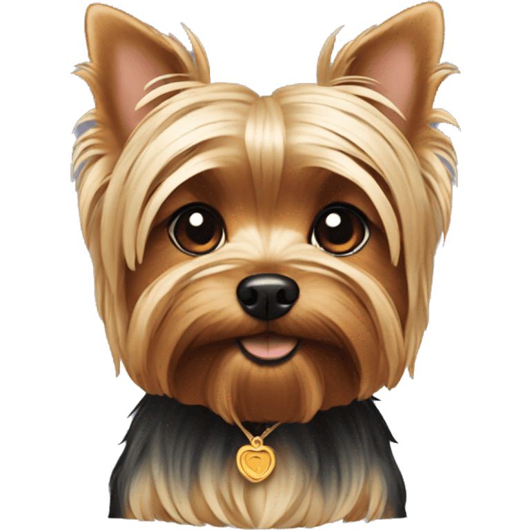 yorkshire terrier rich emoji