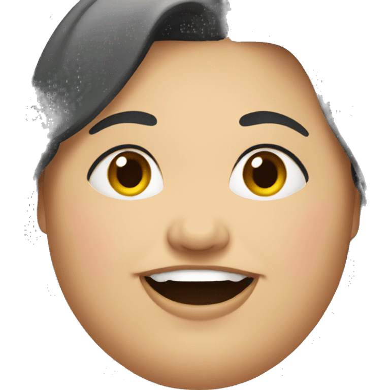 fat woman emoji