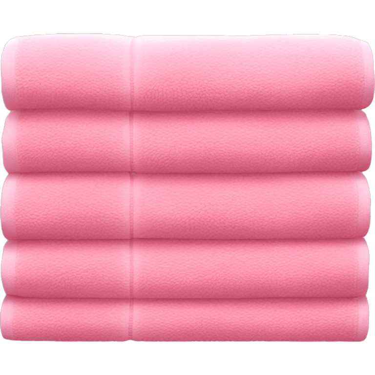 Pink towels emoji