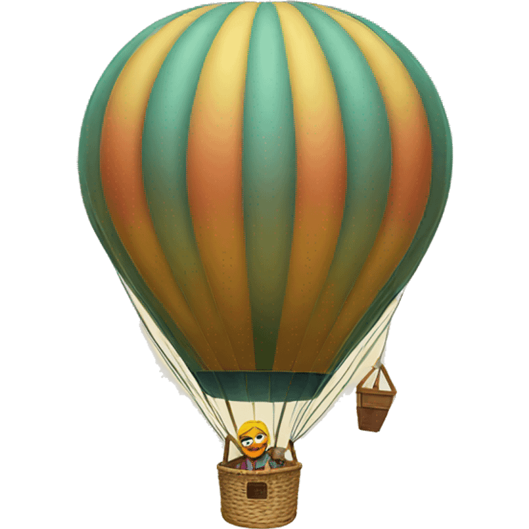 Hot air balloon  emoji