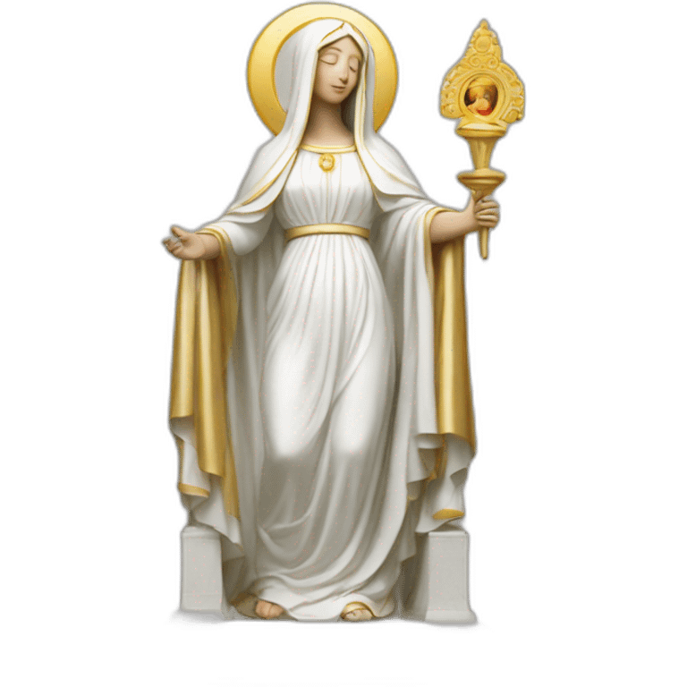 Vierge monumentale emoji