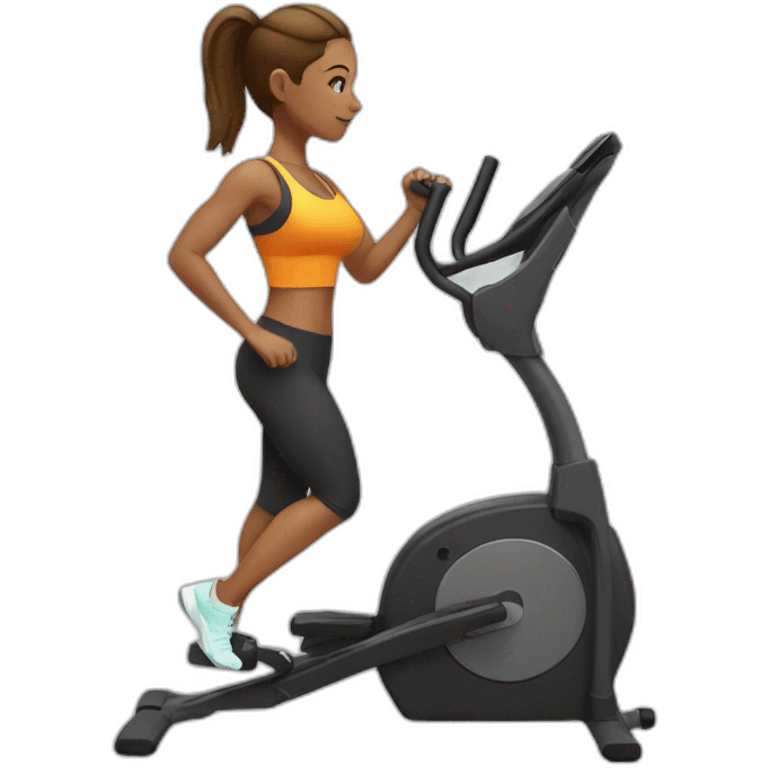 gym woman emoji