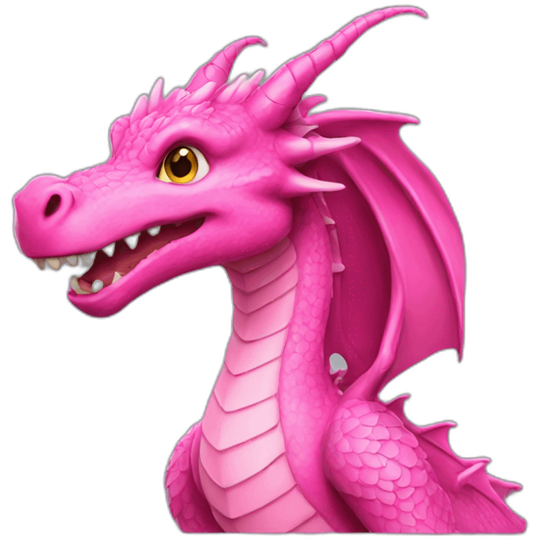 Pink Dragon emoji