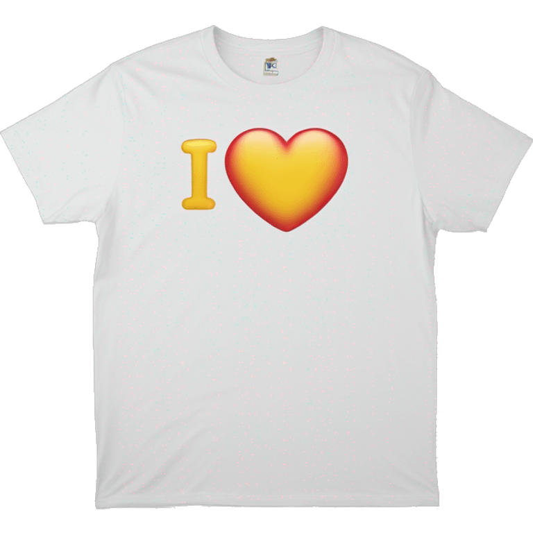 T-shirt with the inscription “I ❤️ NYW” emoji