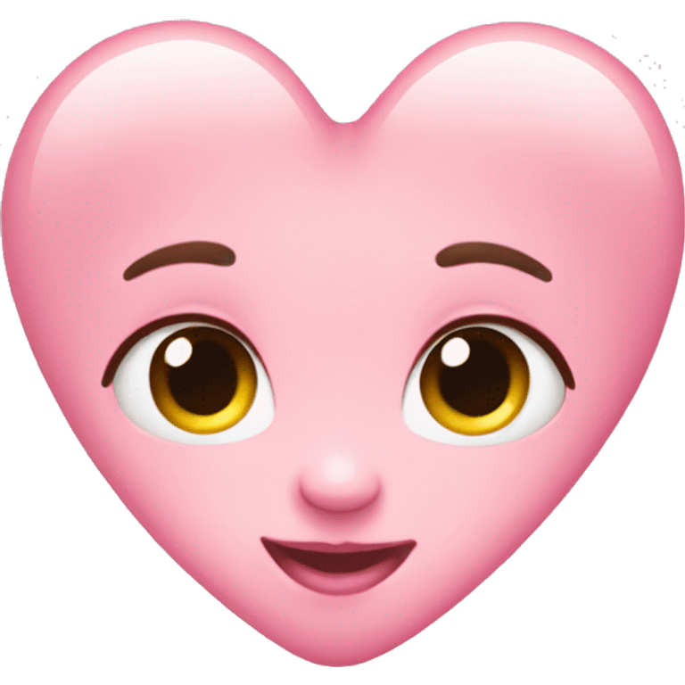 baby pink heart emoji