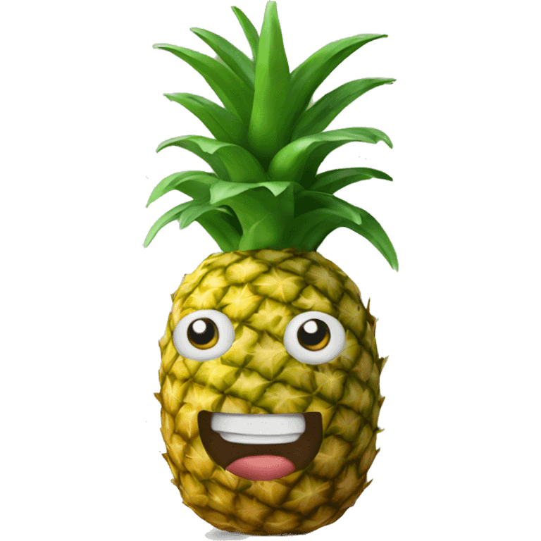 Newton pineapple  emoji