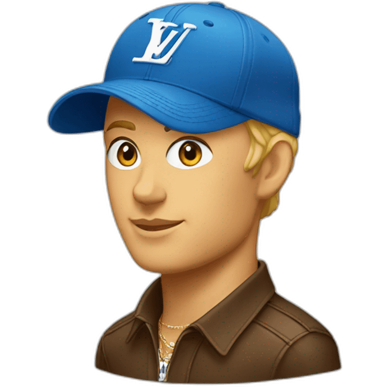 Louis Vuitton cap emoji