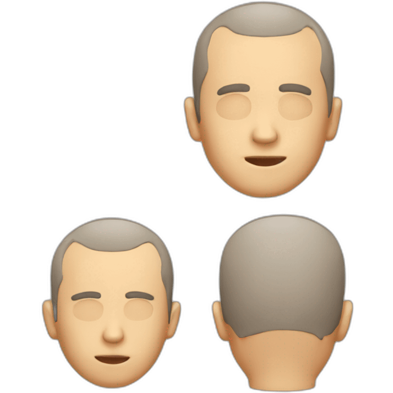 Hair loss emoji