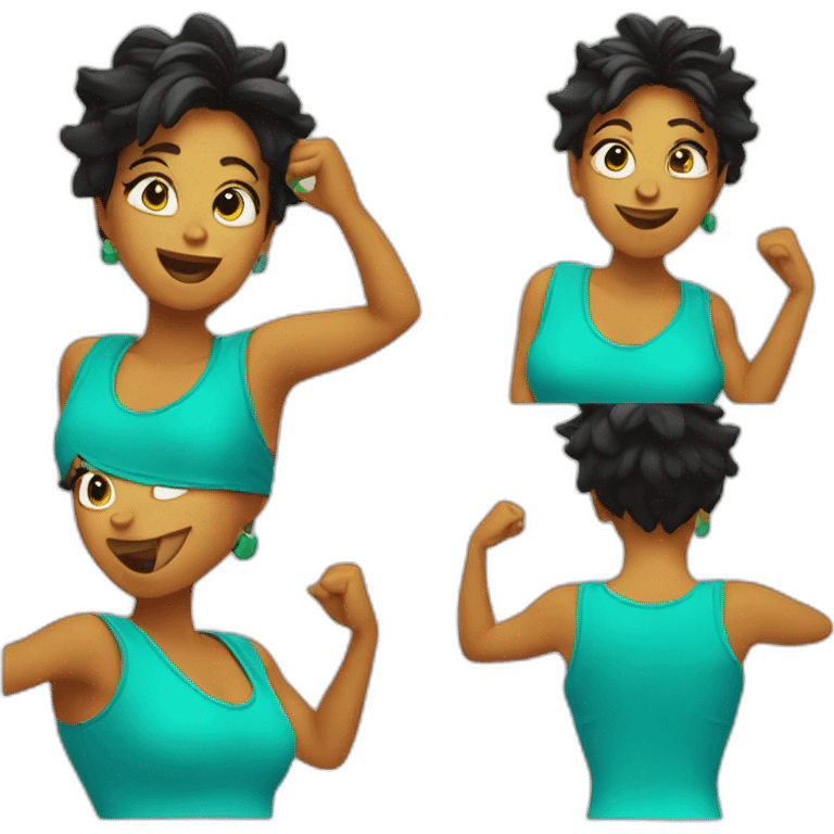 canard zumba emoji