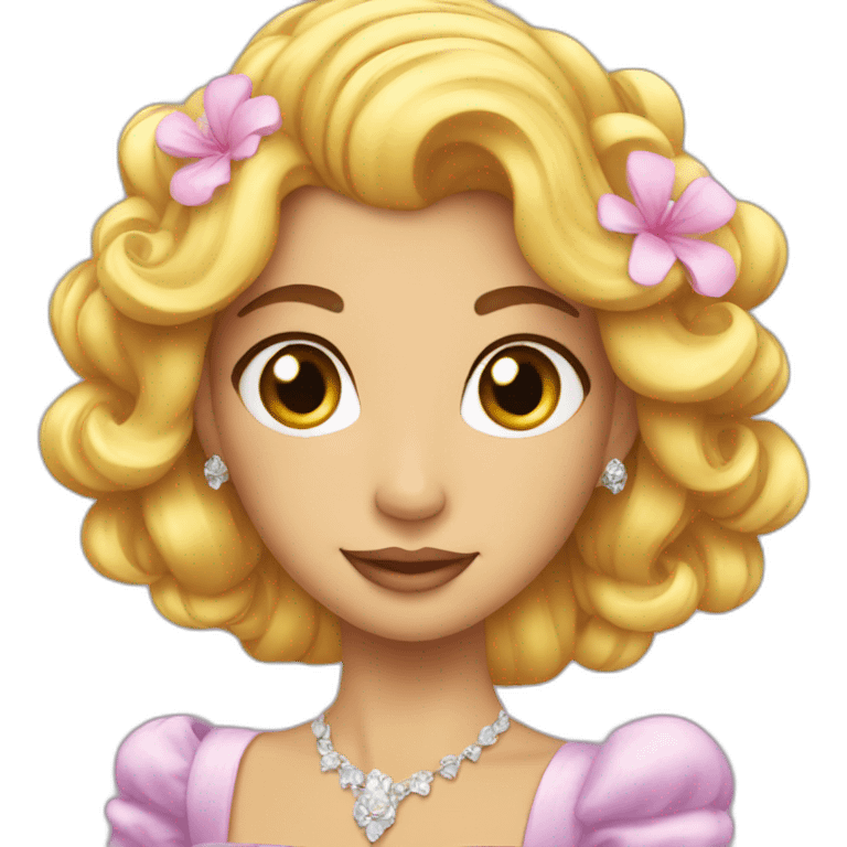 Beautyful princess emoji