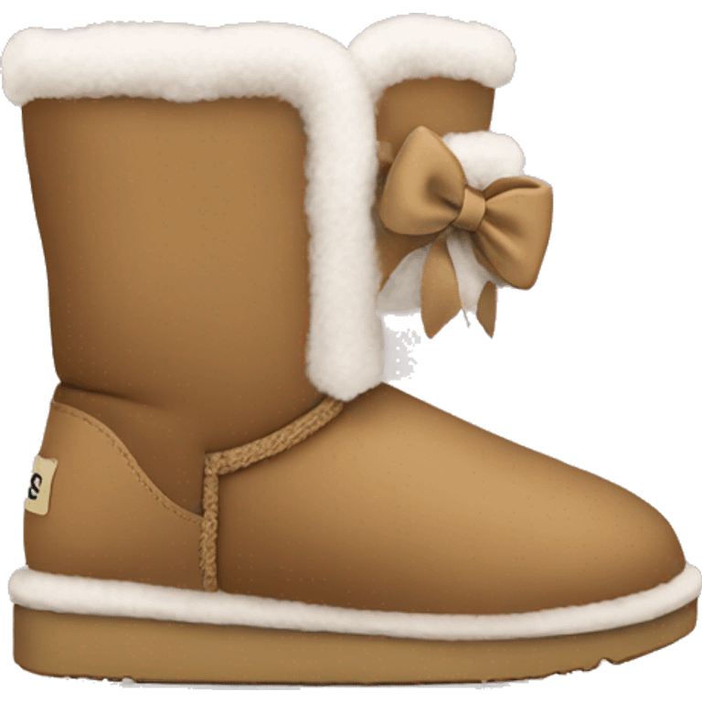 uggs with bows emoji