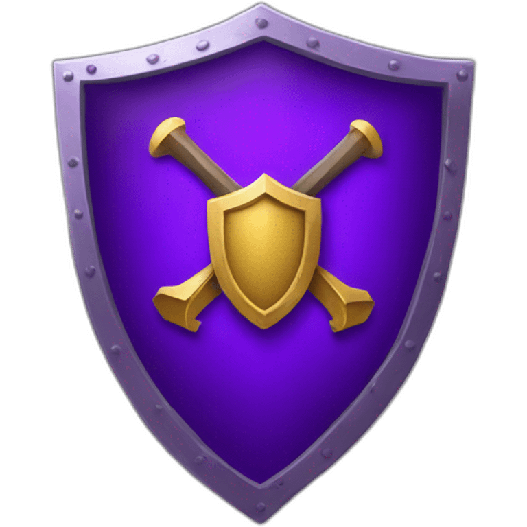 purple shield emoji