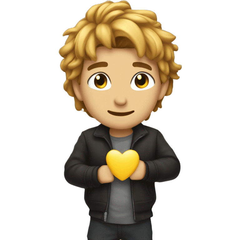 Quem I want to send to my gf: Yoh are my world emoji