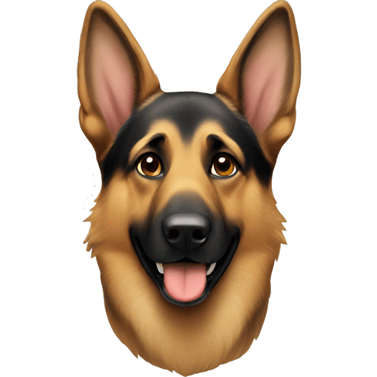 German shepherd  emoji