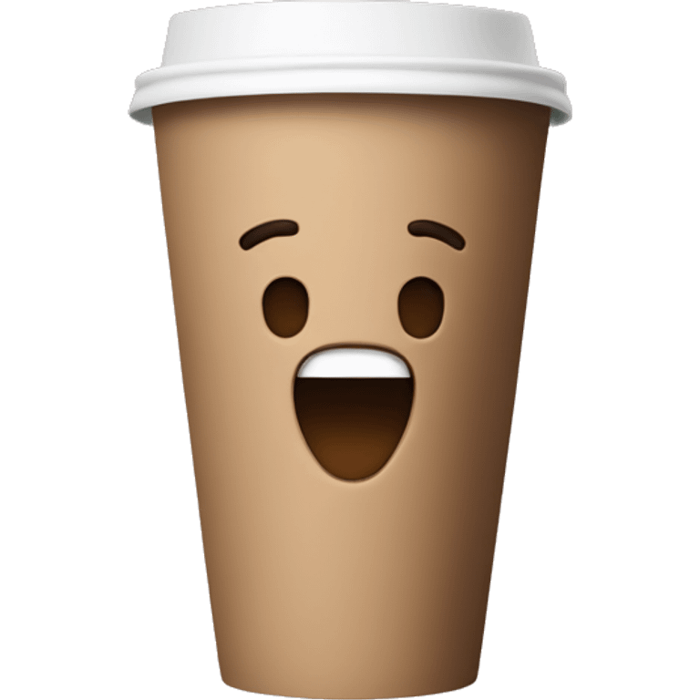 Starbucks cup emoji